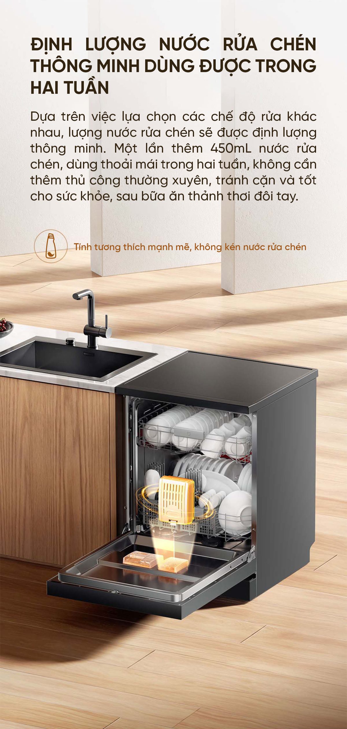 Máy rửa bát Xiaomi Mijia S10 16 bộ