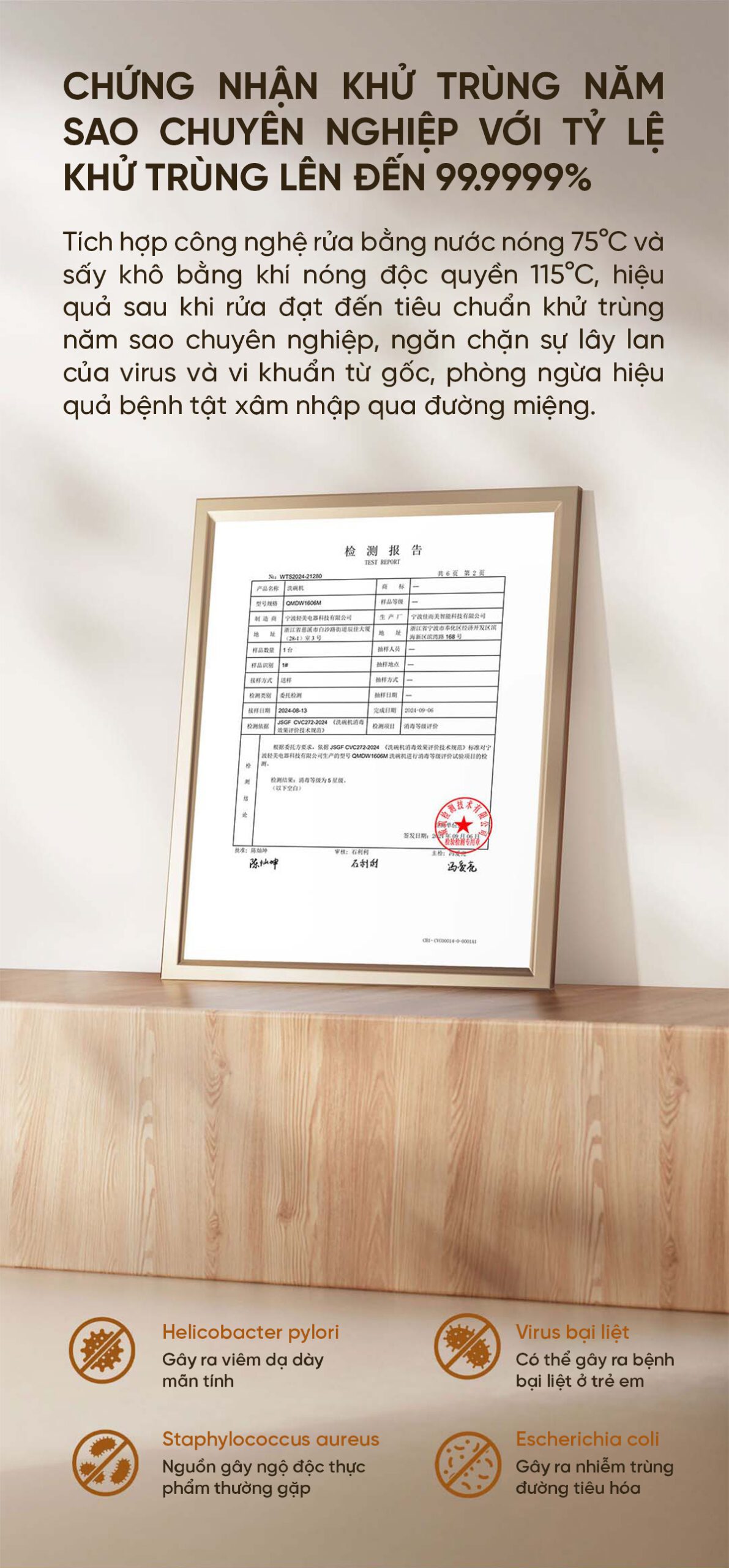 Máy rửa bát Xiaomi Mijia S10 16 bộ