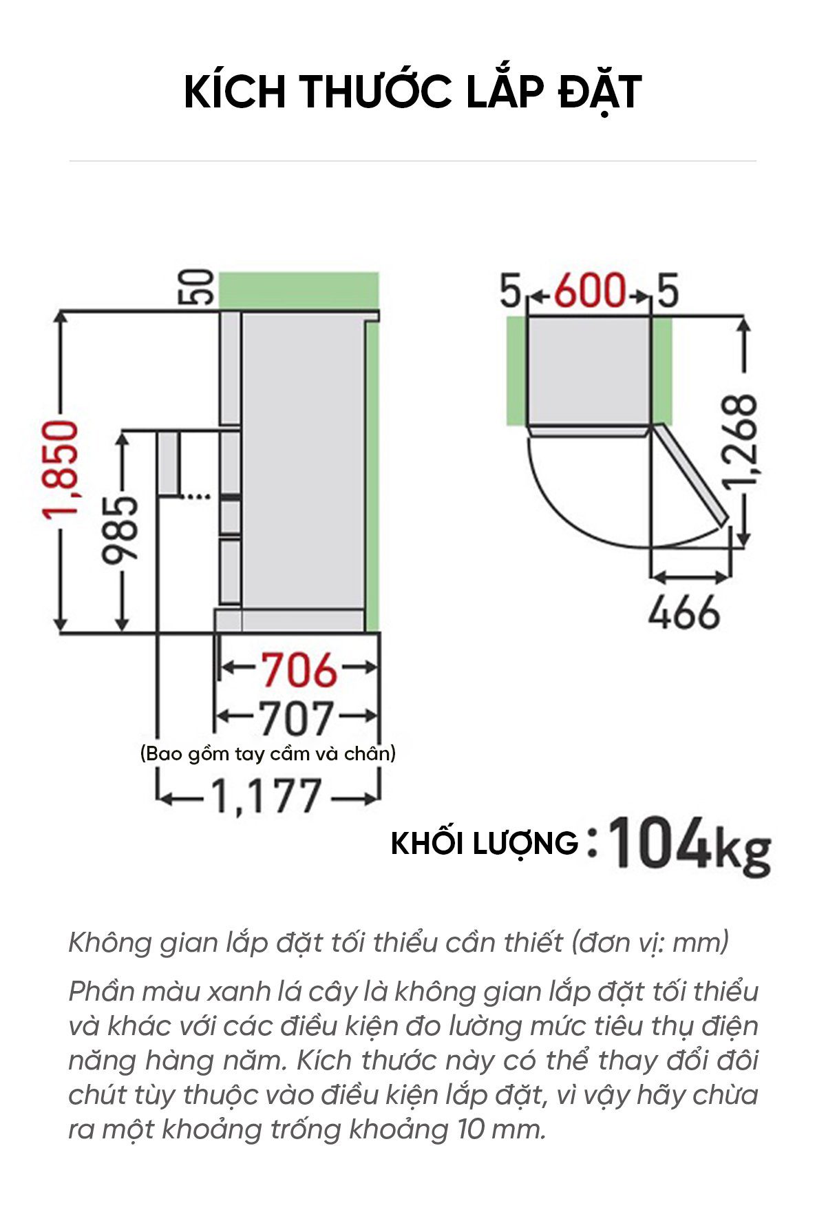 Tủ lạnh Toshiba GR-Y500GTM 501L