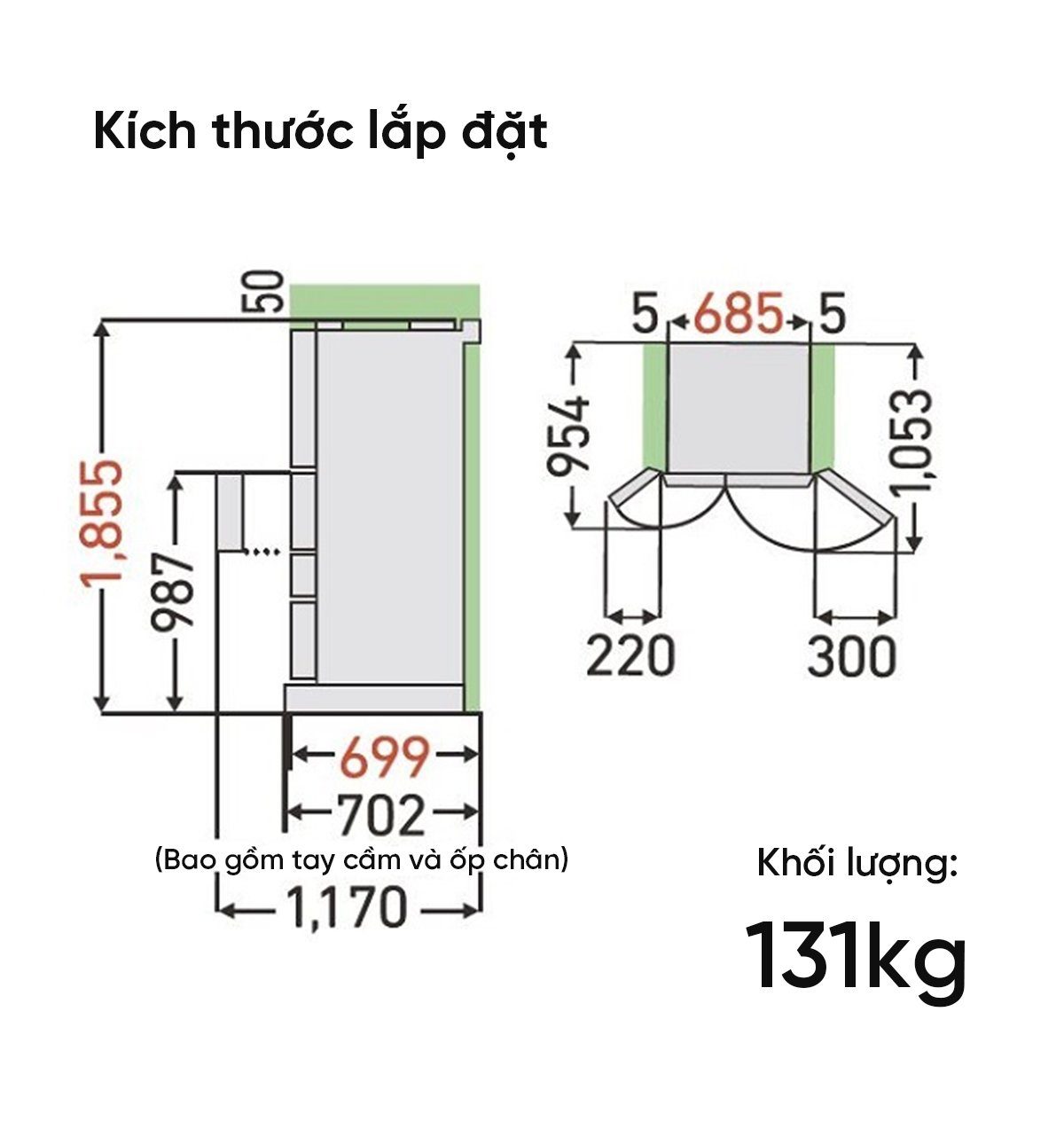 Tủ lạnh Toshiba GR-Y600XFS 595L