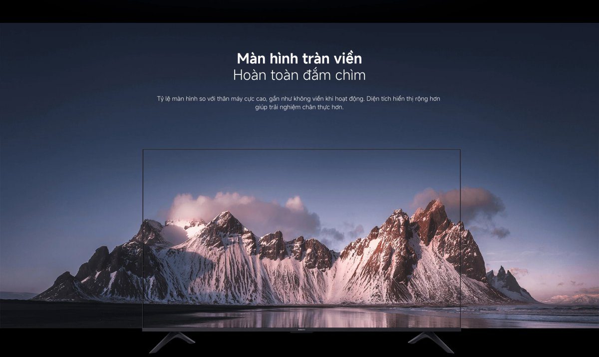 Tivi Xiaomi A 43 Inch – 2026 Bản Quốc Tế – 4K/60Hz – 2GB/8GB