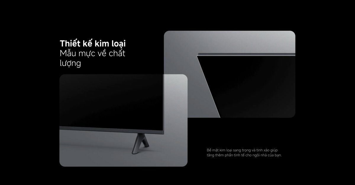 Tivi Xiaomi A 43 Inch – 2026 Bản Quốc Tế – 4K/60Hz – 2GB/8GB