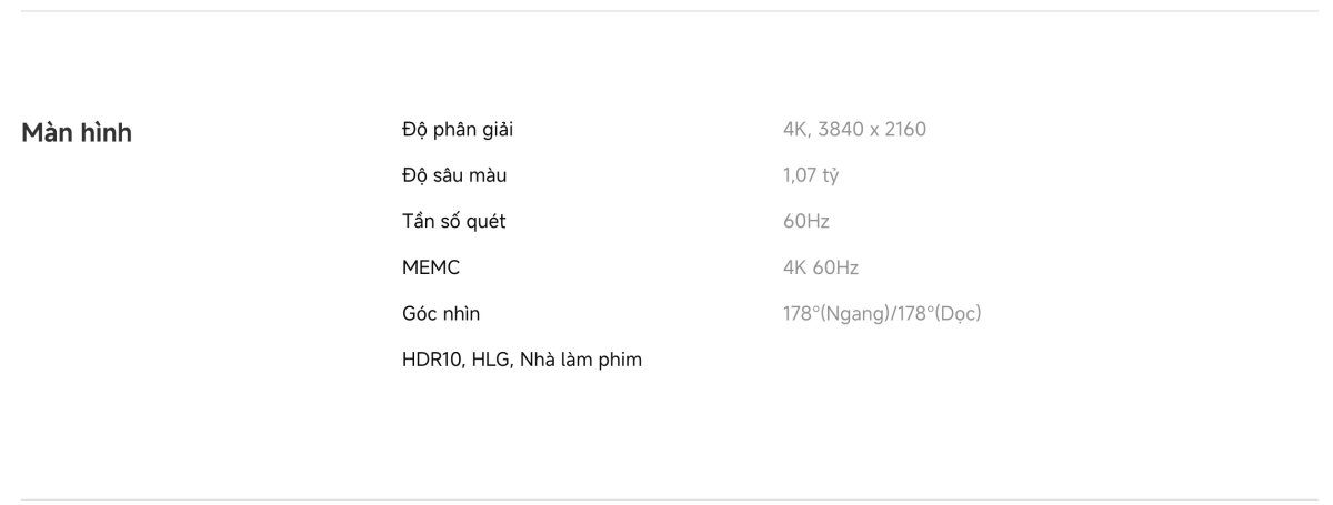 Tivi Xiaomi A 43 Inch – 2026 Bản Quốc Tế – 4K/60Hz – 2GB/8GB