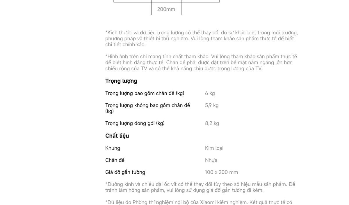 Tivi Xiaomi A 43 Inch – 2026 Bản Quốc Tế – 4K/60Hz – 2GB/8GB
