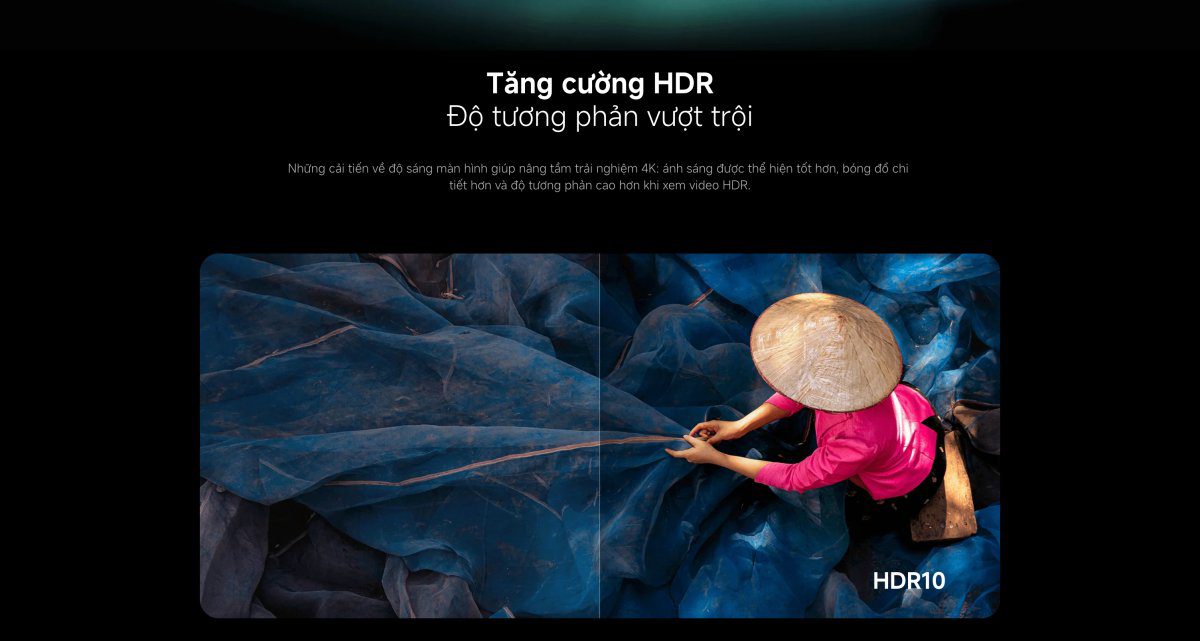 Tivi Xiaomi A 55 Inch – 2026 Bản Quốc Tế – 4K/60Hz – 2GB/8GB