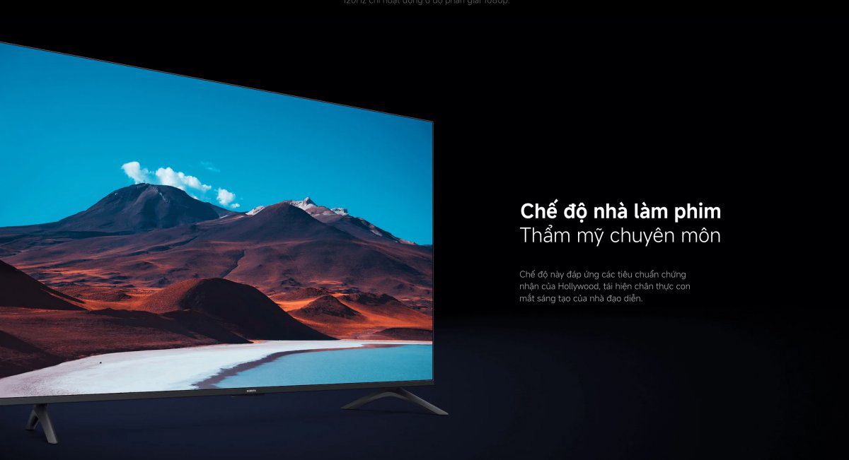 Tivi Xiaomi A 55 Inch – 2026 Bản Quốc Tế – 4K/60Hz – 2GB/8GB