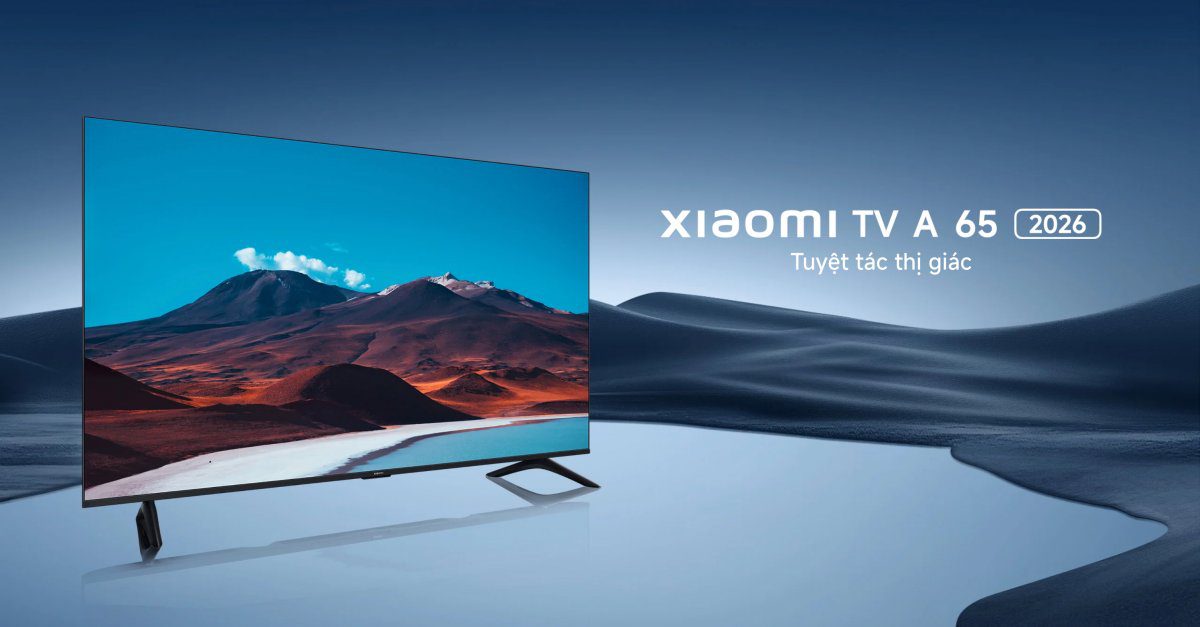 Tivi Xiaomi A 65 Inch – 2026 Bản Quốc Tế – 4K/60Hz – 2GB/8GB