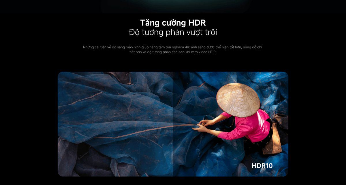 Tivi Xiaomi A 65 Inch – 2026 Bản Quốc Tế – 4K/60Hz – 2GB/8GB