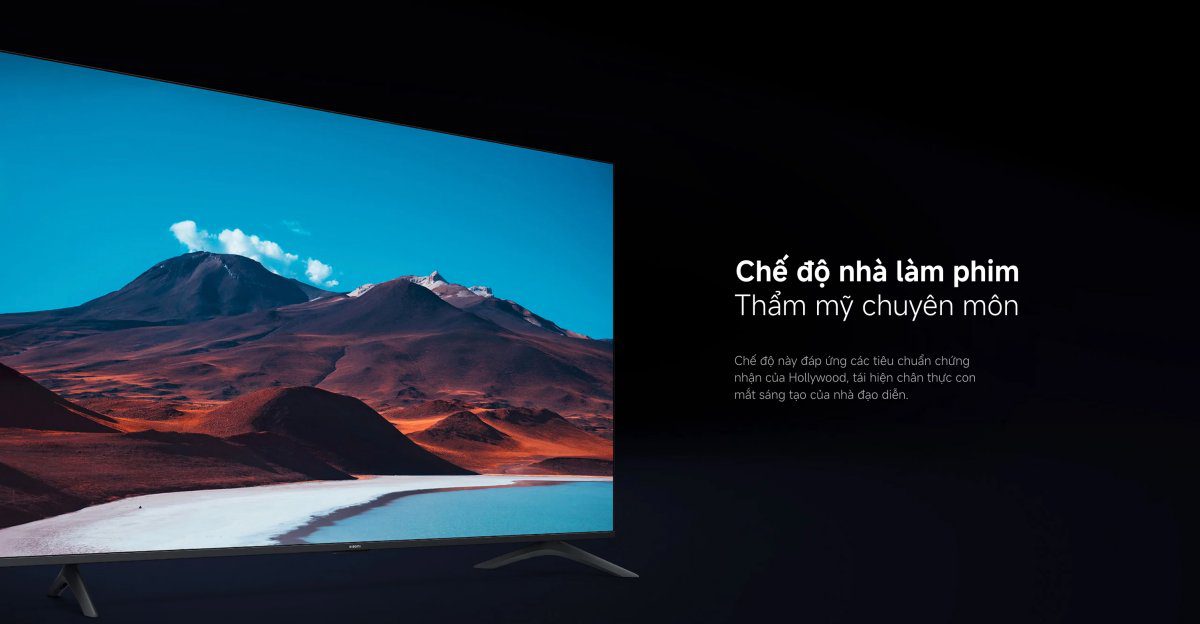 Tivi Xiaomi A 65 Inch – 2026 Bản Quốc Tế – 4K/60Hz – 2GB/8GB