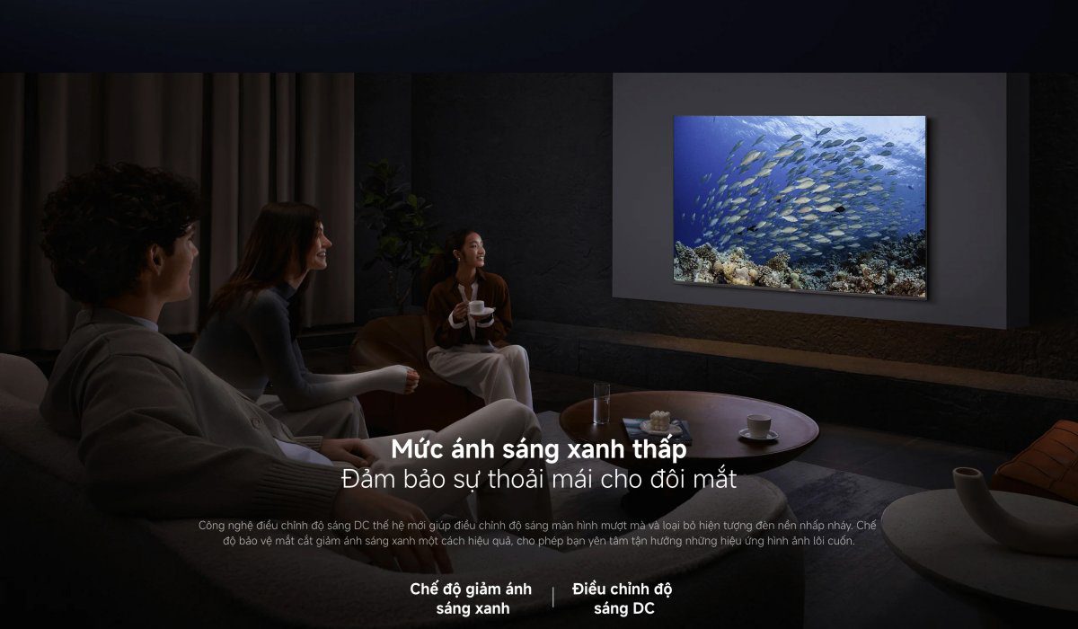 Tivi Xiaomi A 65 Inch – 2026 Bản Quốc Tế – 4K/60Hz – 2GB/8GB