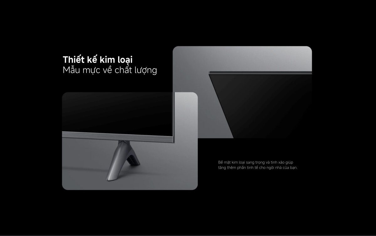 Tivi Xiaomi A Pro 43 Inch – 2026 Bản Quốc Tế – QLED 4K/60Hz – 2GB/8GB