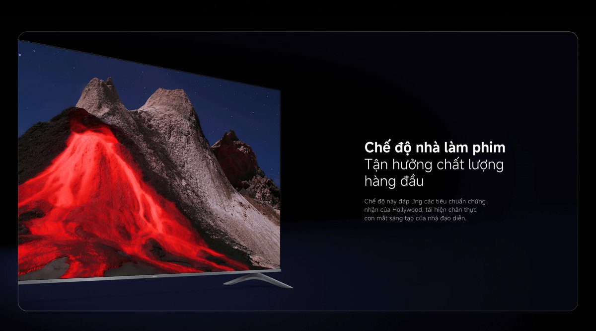 Tivi Xiaomi A Pro 65 Inch – 2026 Bản Quốc Tế – QLED 4K/60Hz – 2GB/8GB