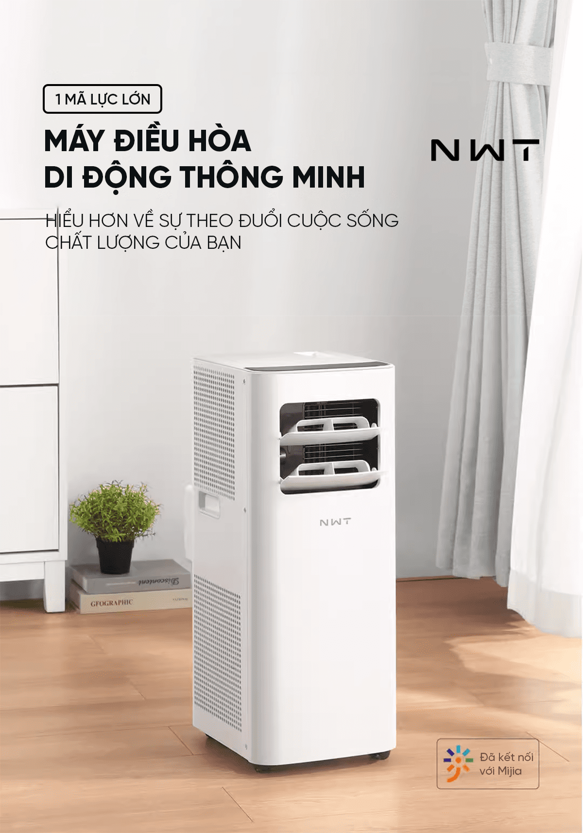 Điều hòa di động thông minh Xiaomi NWT KY26EAW1