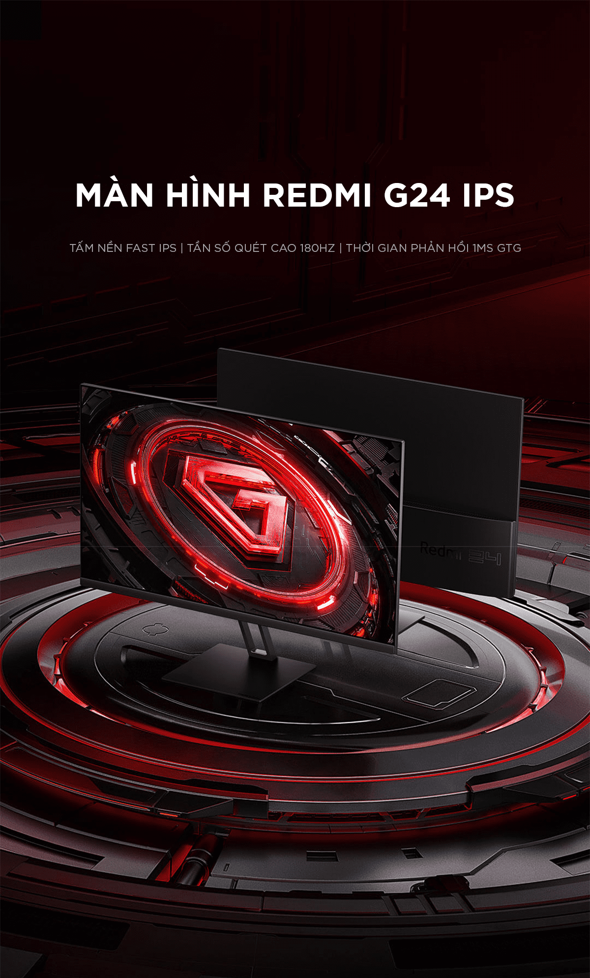 Màn hình máy tính Xiaomi Redmi Gaming G24 IPS 23.8 inch
