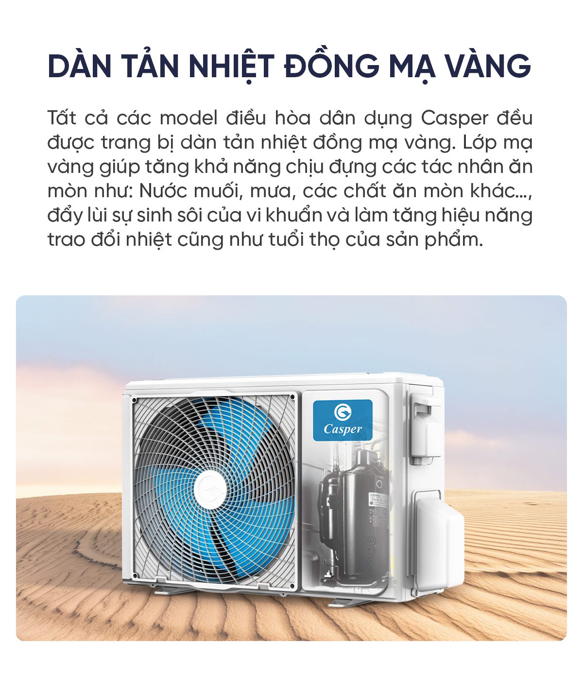 Điều hòa Casper EcoPrime Inverter 1 chiều 2HP HC-18IA32