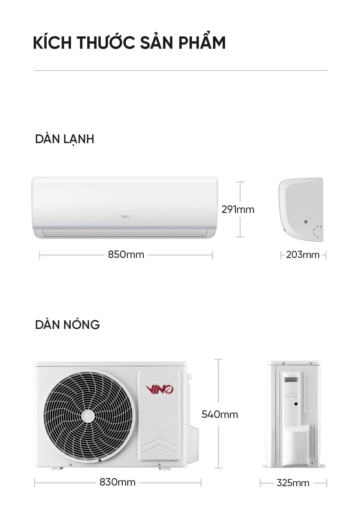 Điều Hoà Xiaomi Vino 1 Chiều Làm Lạnh KFR-35GW-V11AA2 App Mihome