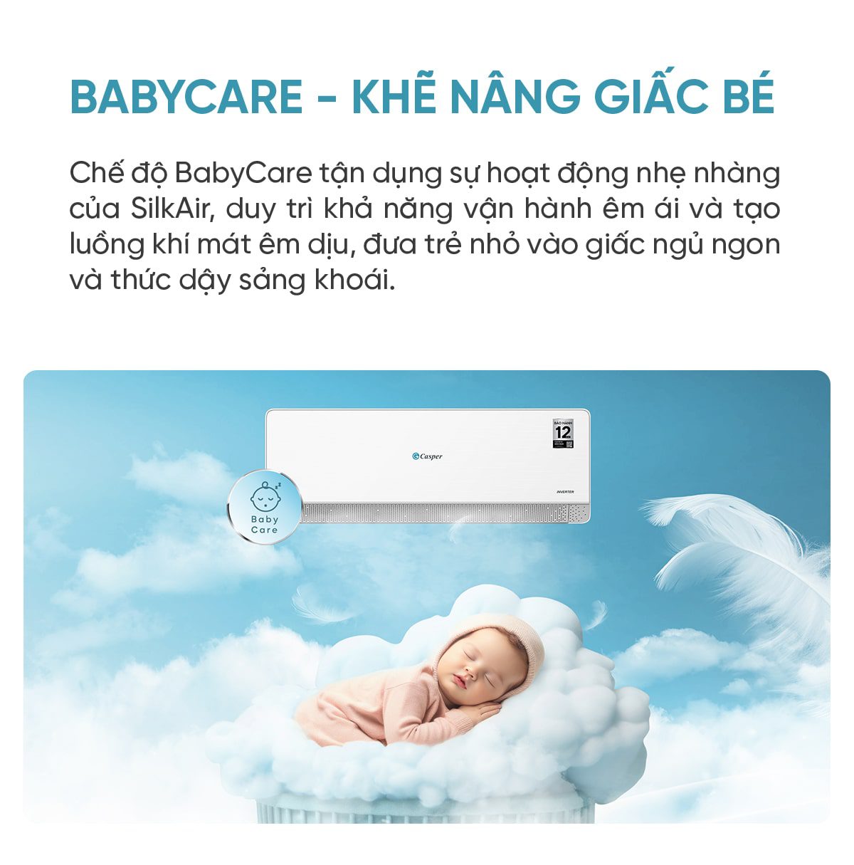 Điều hòa EcoPrime Inverter 1 chiều 1HP QC-09IS36