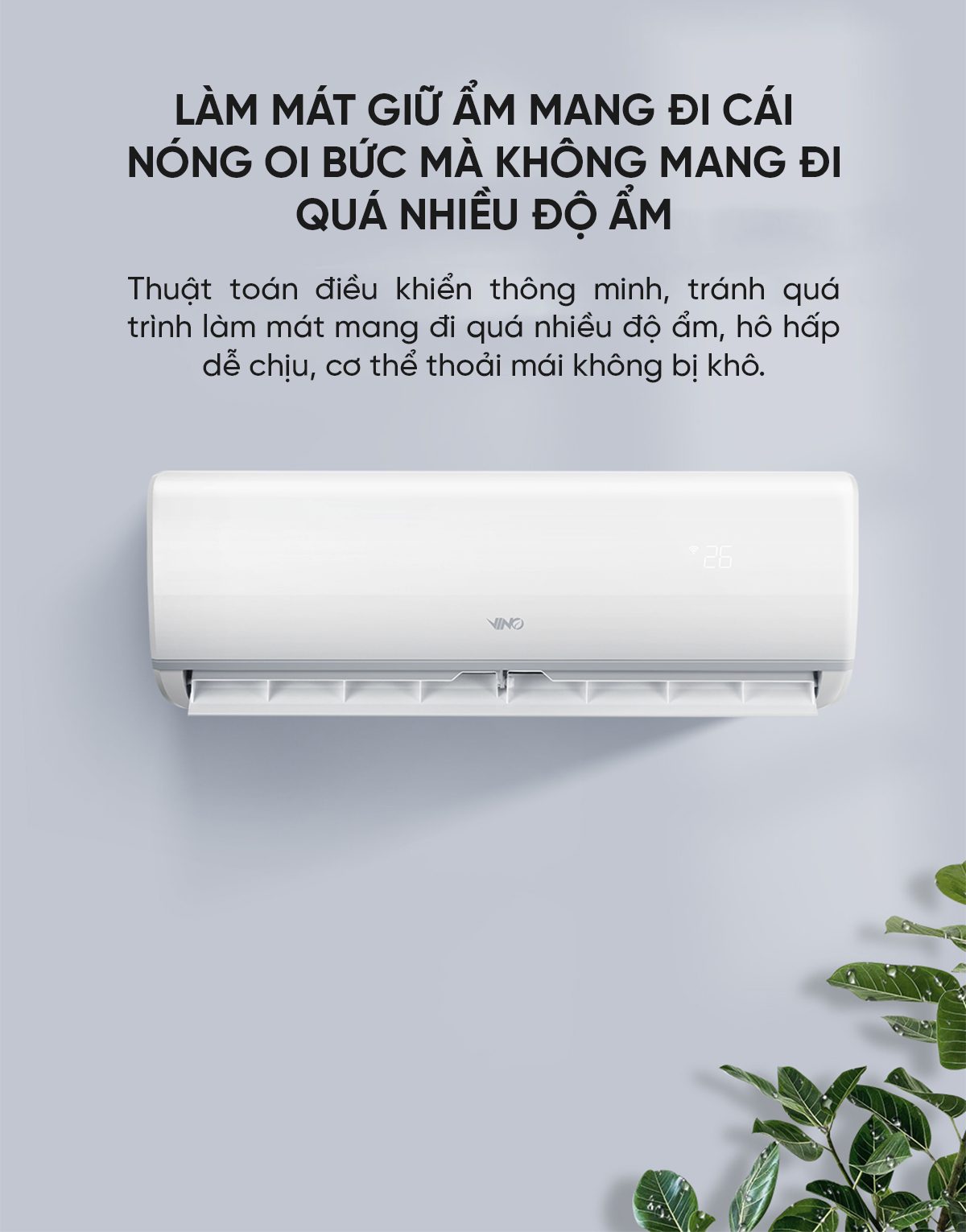 Điều Hoà Xiaomi Vino 1 Chiều Làm Lạnh KFR-35GW-V11AA2 App Mihome