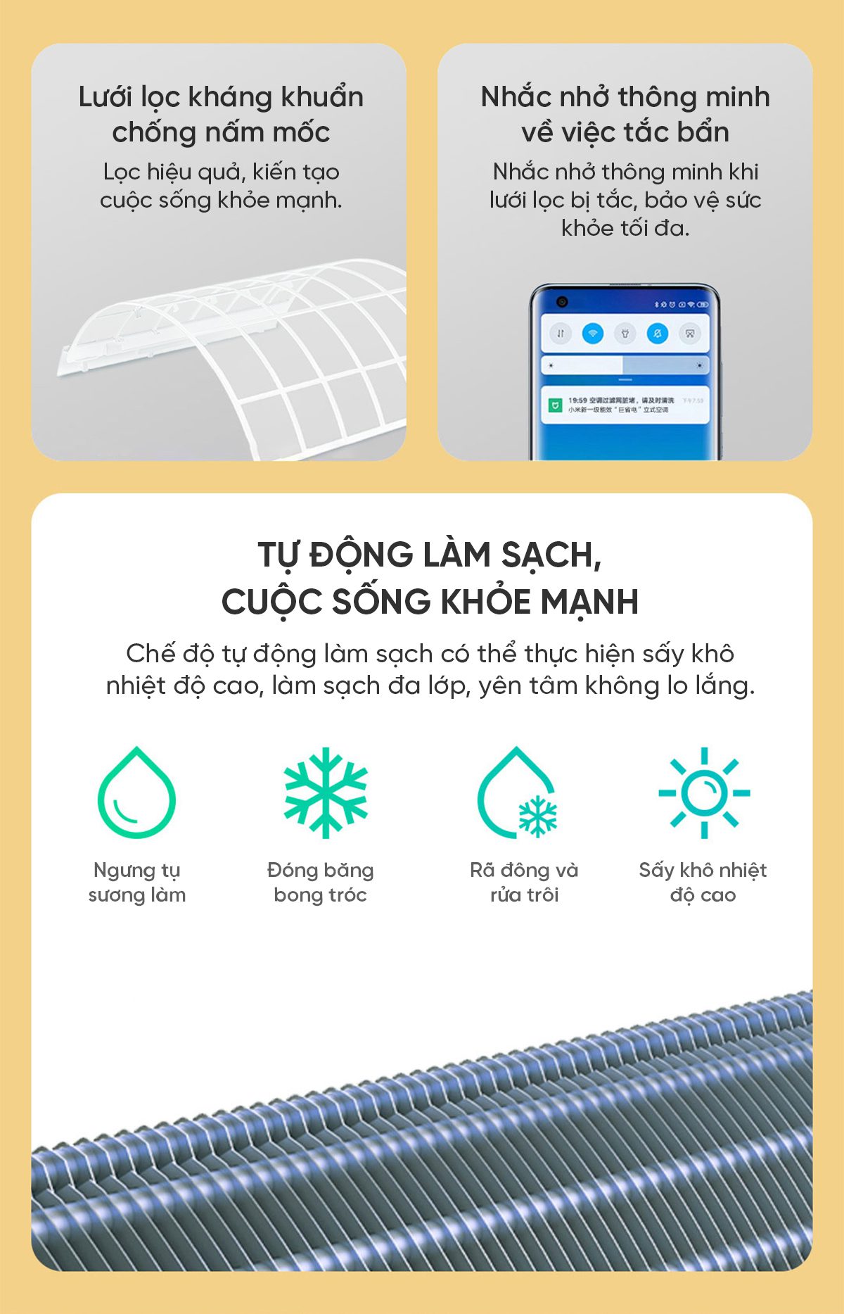 Điều Hoà Cây Xiaomi Mija KFR-72LW-N1A1 3HP Thông Minh 2025
