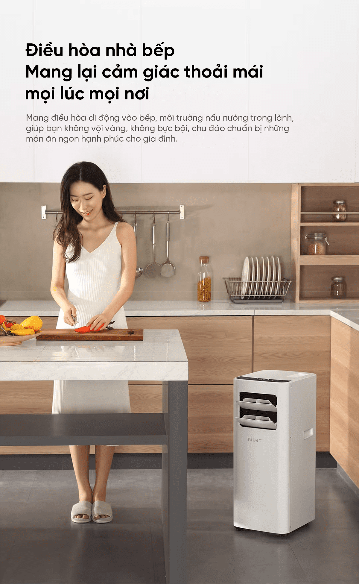 Điều hòa di động thông minh Xiaomi NWT KY26EAW1