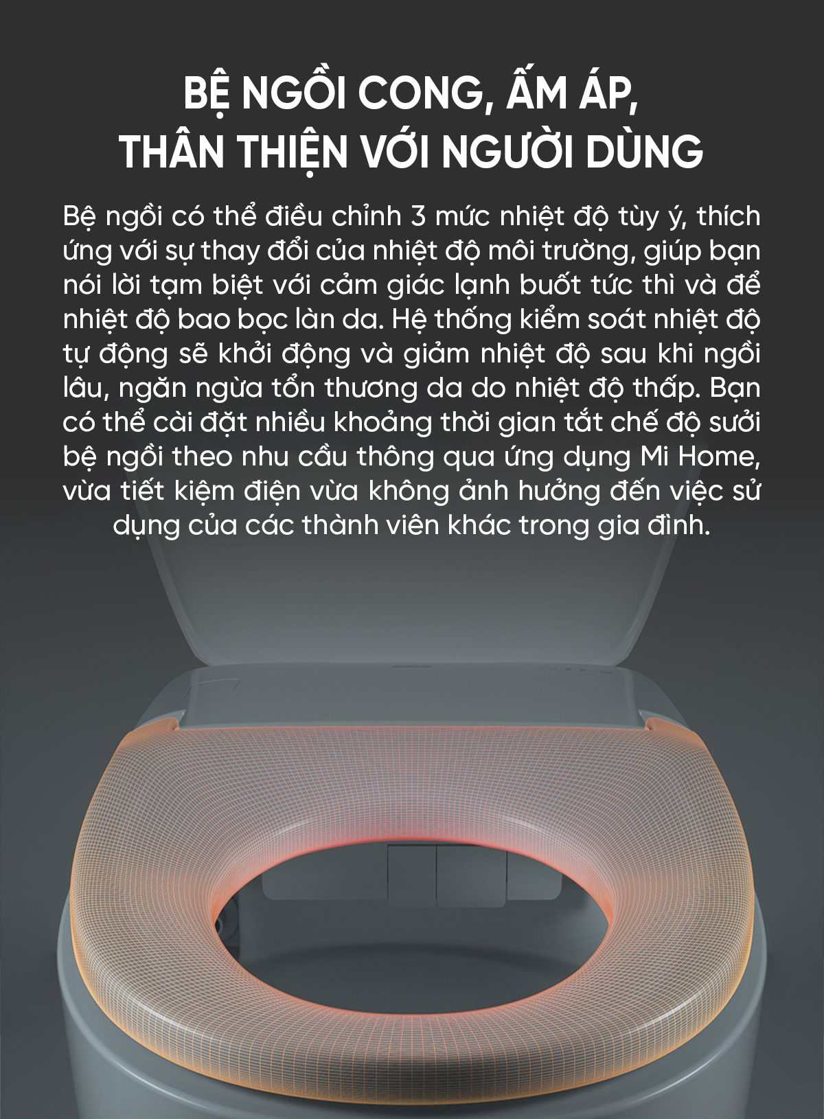 Bồn Cầu Thông Minh little Whale Wash Pure, Zero, Relax