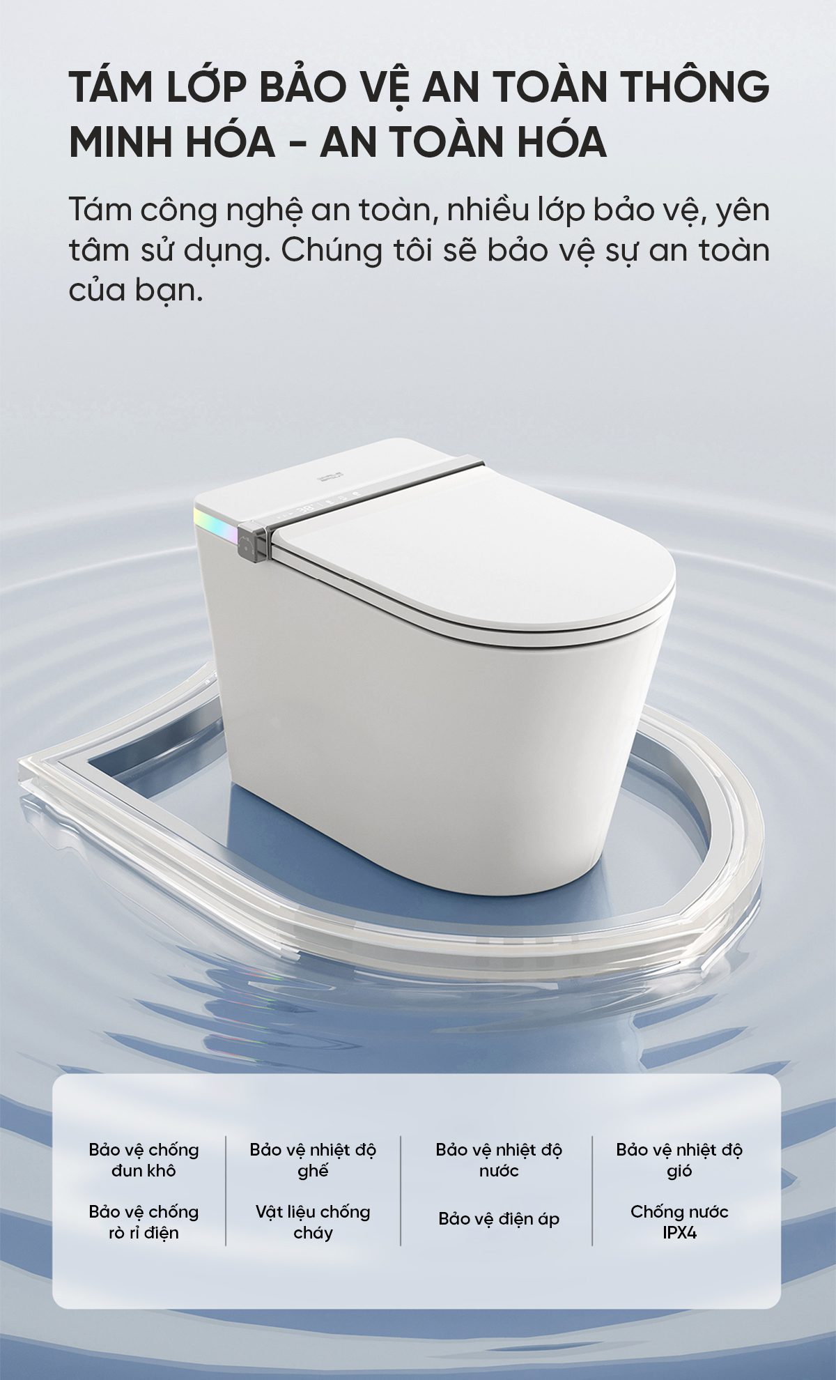Bồn cầu thông minh Little Whale Wash X5