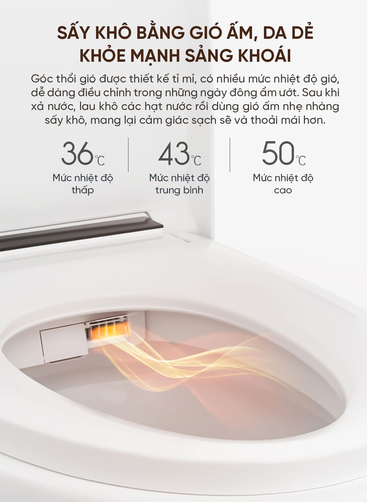 Bồn Cầu Thông Minh Kháng Khuẩn Whale Wash D1