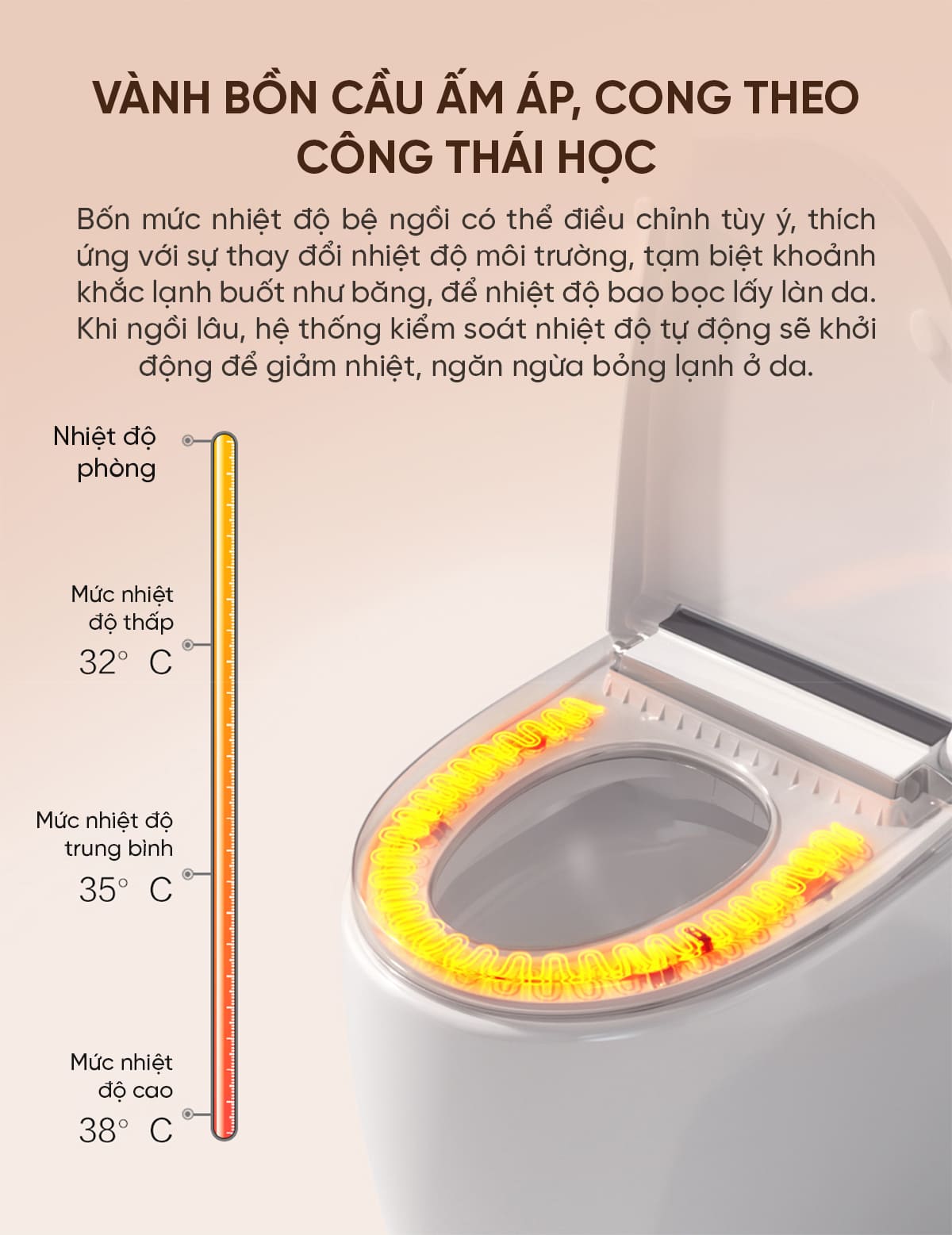 Bồn Cầu Thông Minh Kháng Khuẩn Whale Wash D1
