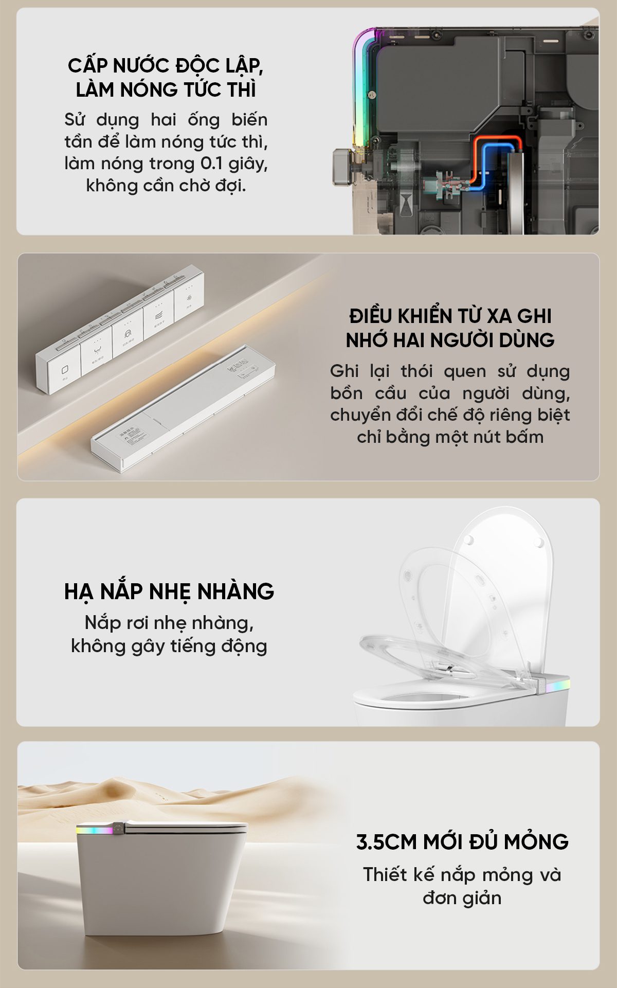 Bồn cầu thông minh Little Whale Wash X5