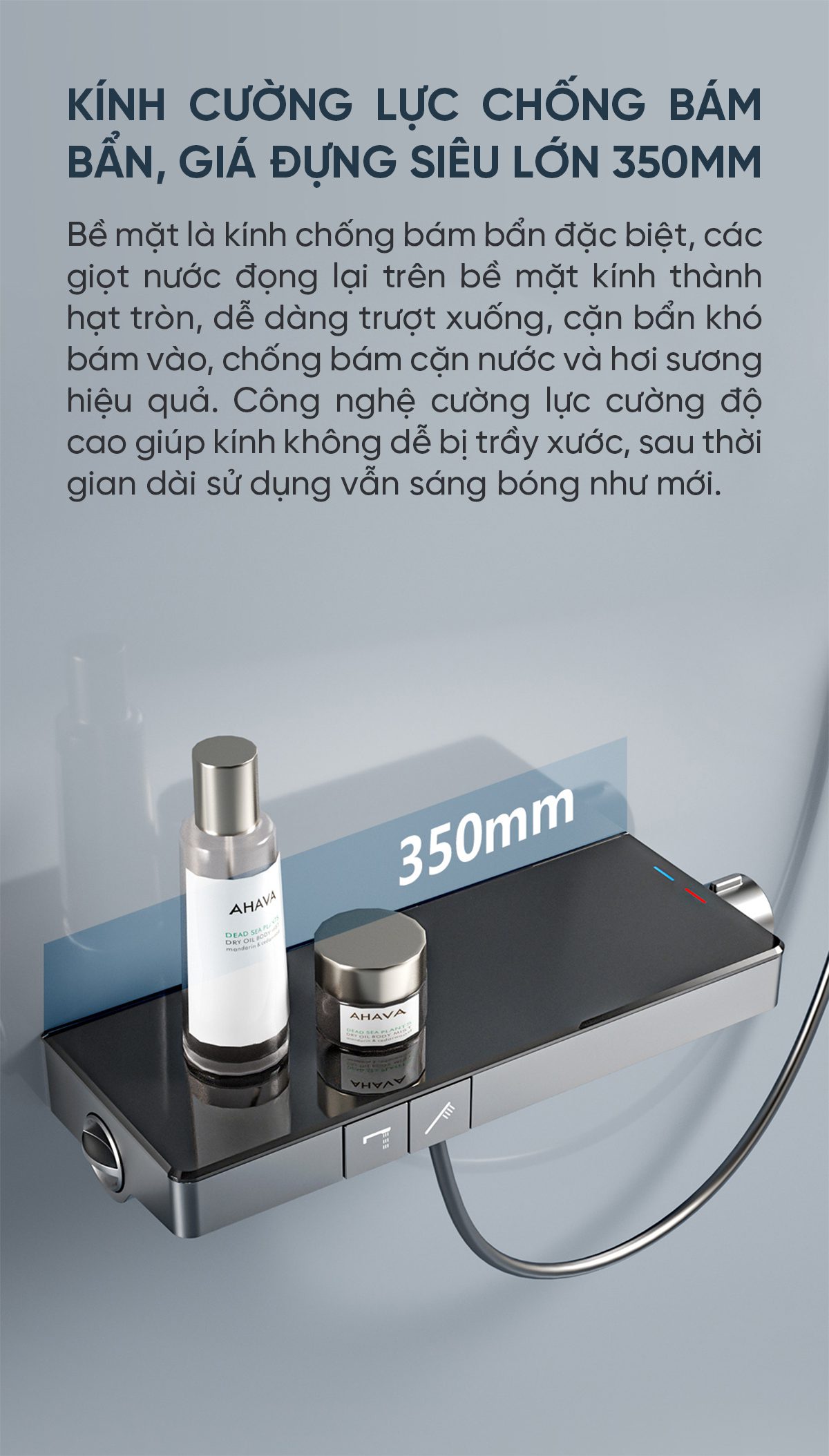 Bộ Vòi Sen Nóng Lạnh Whale Mẫu V/EA