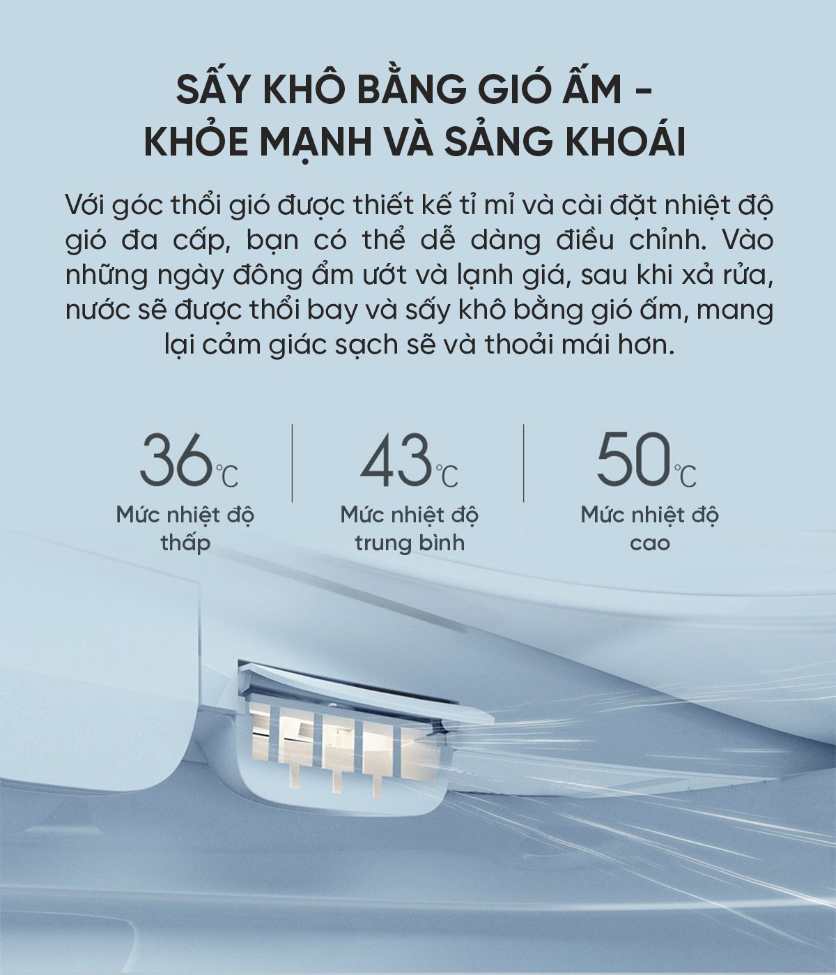 Bồn Cầu Thông Minh little Whale Wash Pure, Zero, Relax
