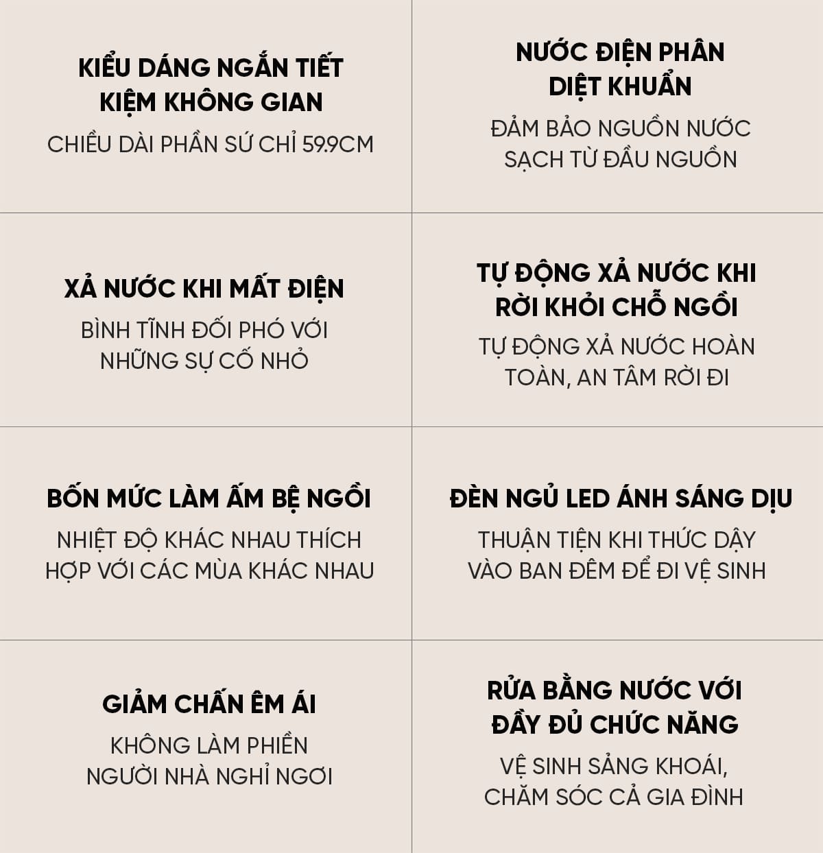 Bồn Cầu Thông Minh Whale Wash Đa Năng Mẫu Ngắn D6