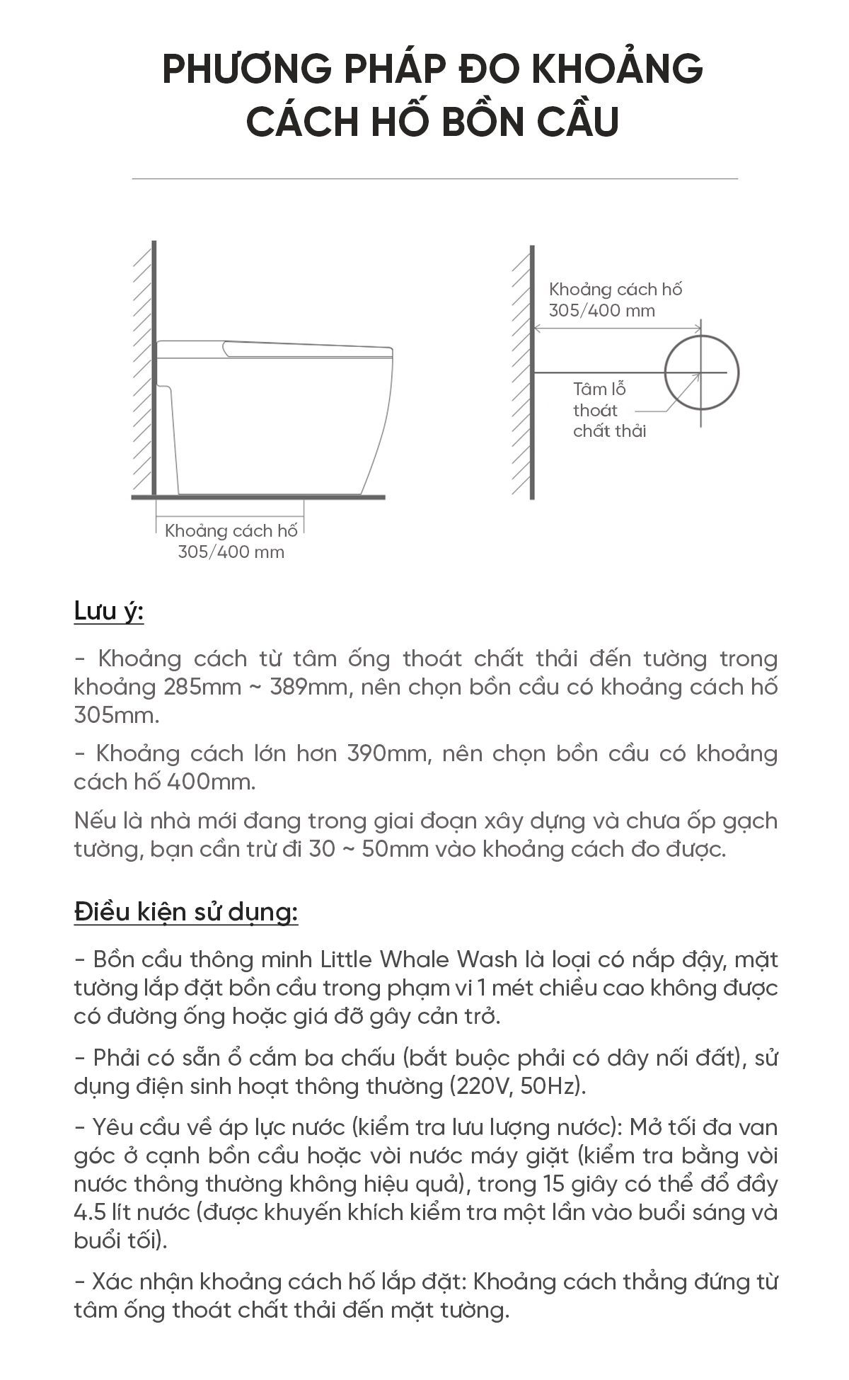 Bồn Cầu Thông Minh little Whale Wash Pure, Zero, Relax