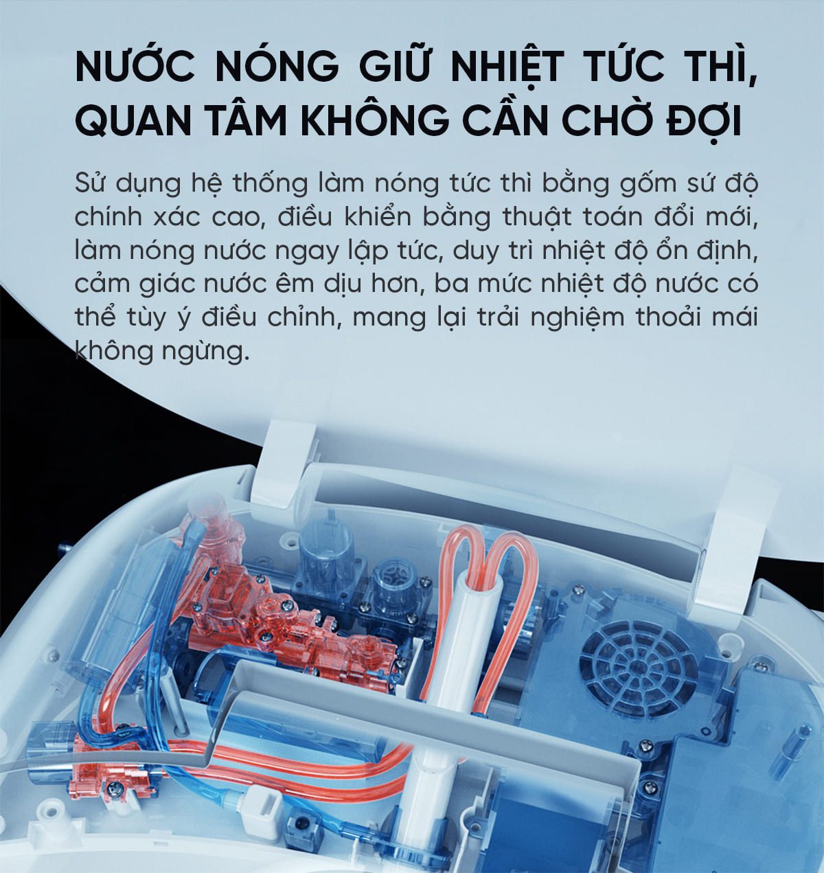 Nắp Bồn Cầu Thông Minh Whale Spout Pro Edition