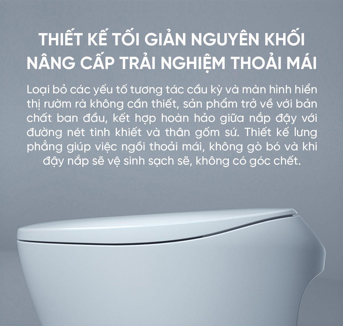 Bồn Cầu Thông Minh little Whale Wash Pure, Zero, Relax
