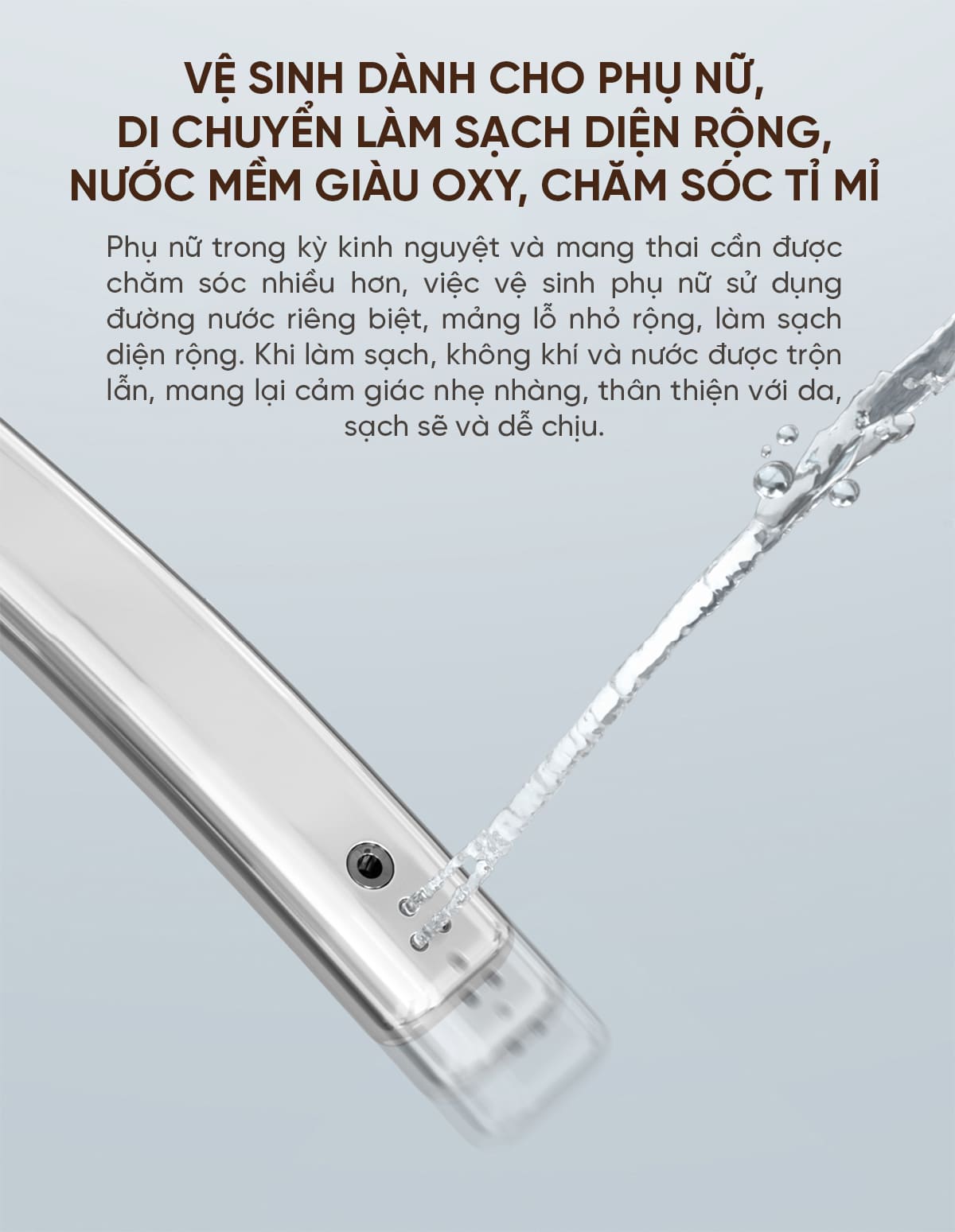 Bồn Cầu Thông Minh Kháng Khuẩn Whale Wash D1