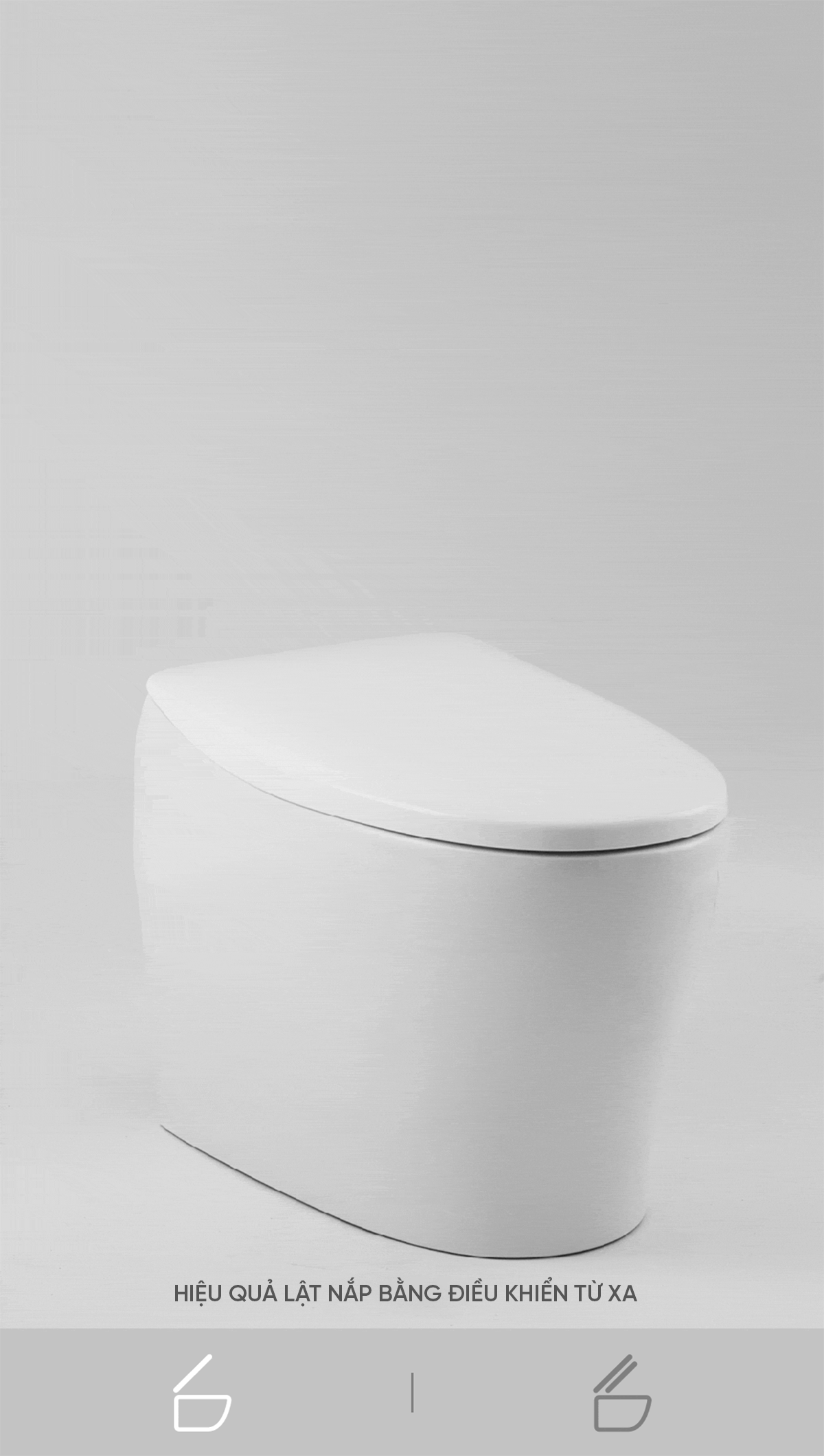 Bồn Cầu Thông Minh little Whale Wash Pure, Zero, Relax