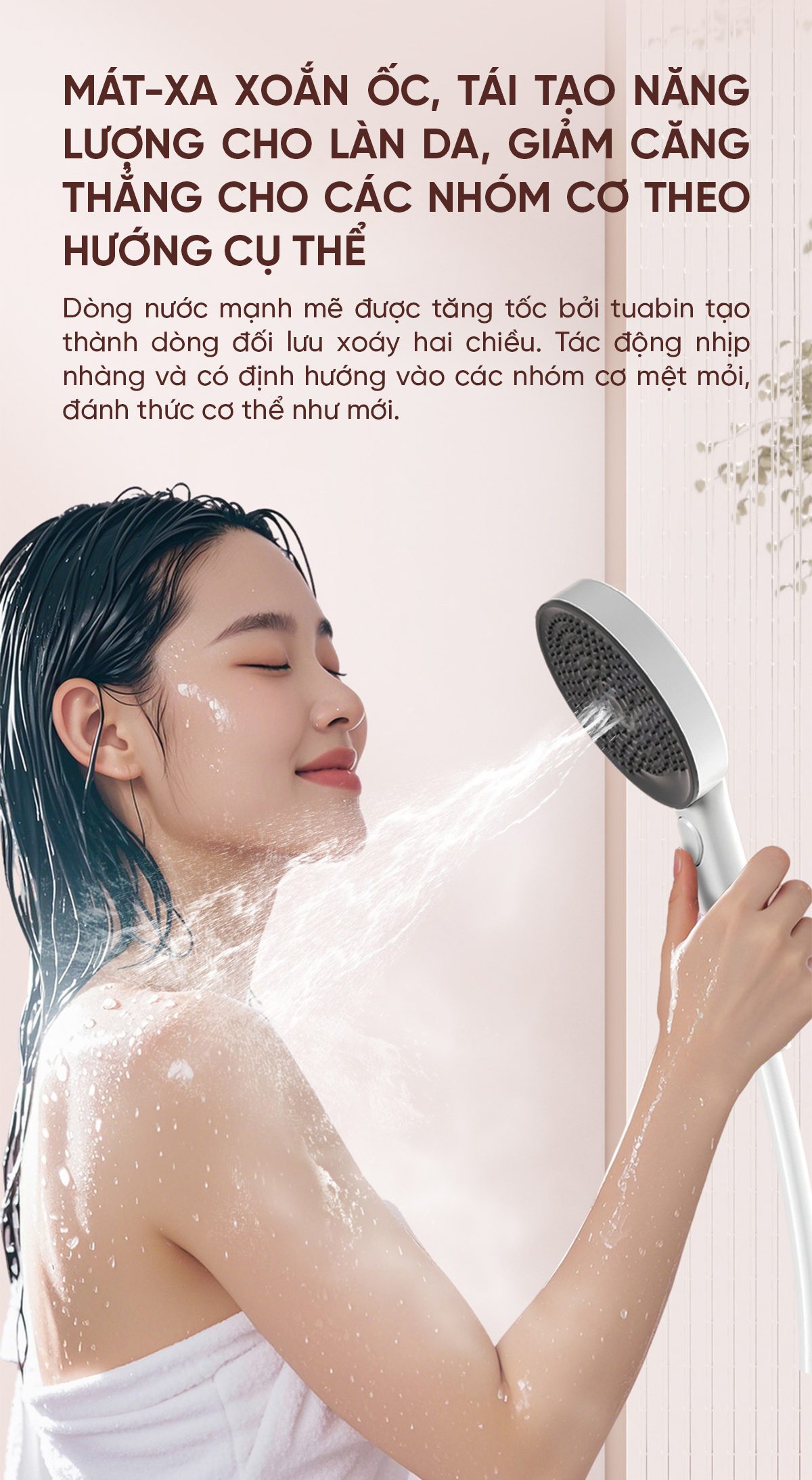 Vòi Sen Tắm Tăng Áp Và Massage i9
