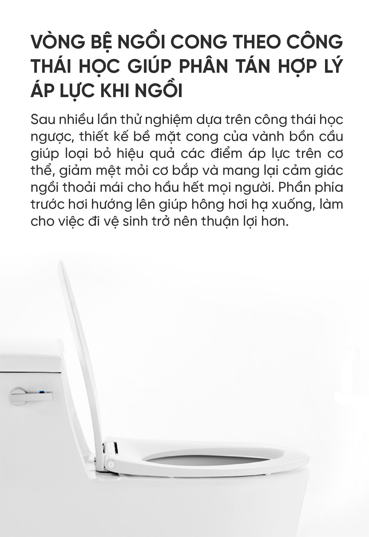 Nắp Bồn Cầu Sưởi Ấm Điều Chỉnh Nhiệt Độ Little Whale Wash