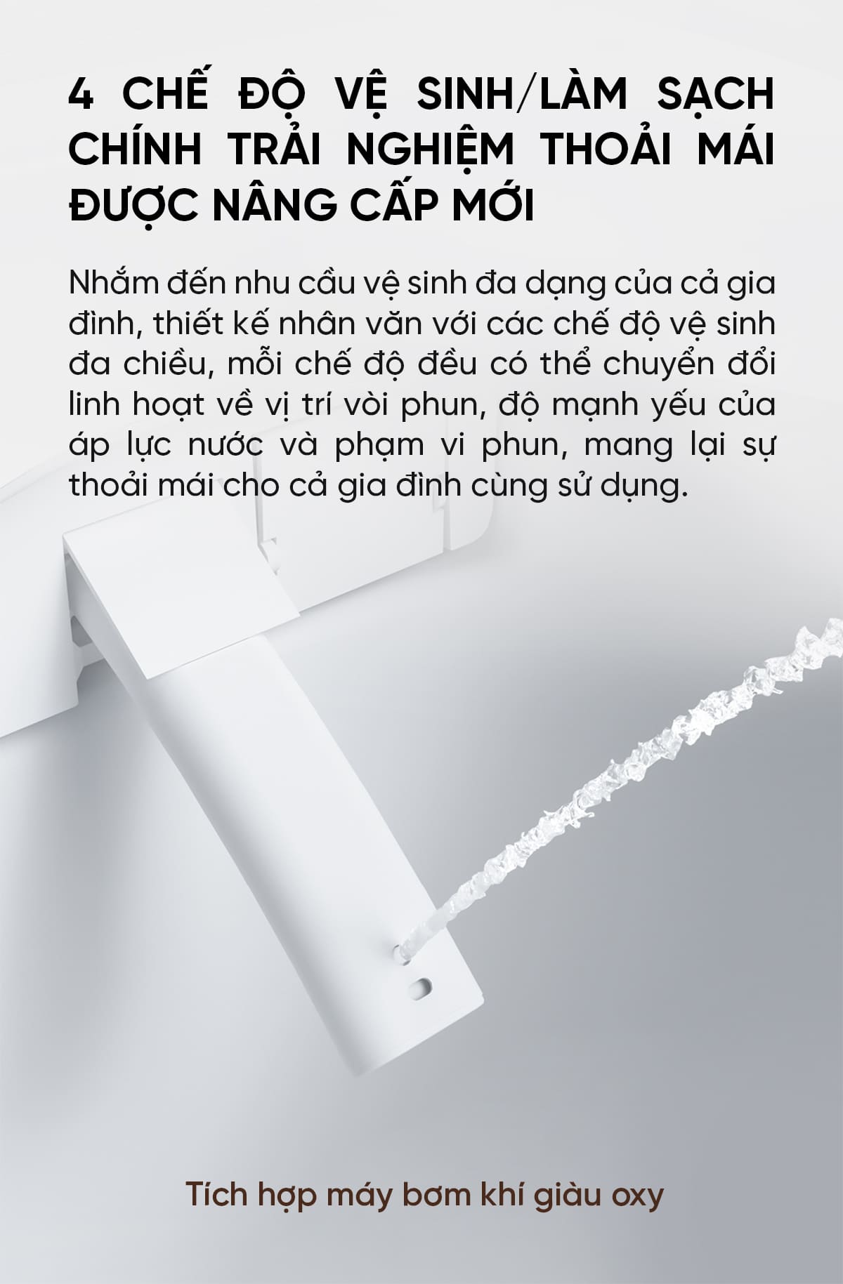 Bồn Cầu Thông Minh Whale Wash Đa Năng Mẫu Ngắn D6