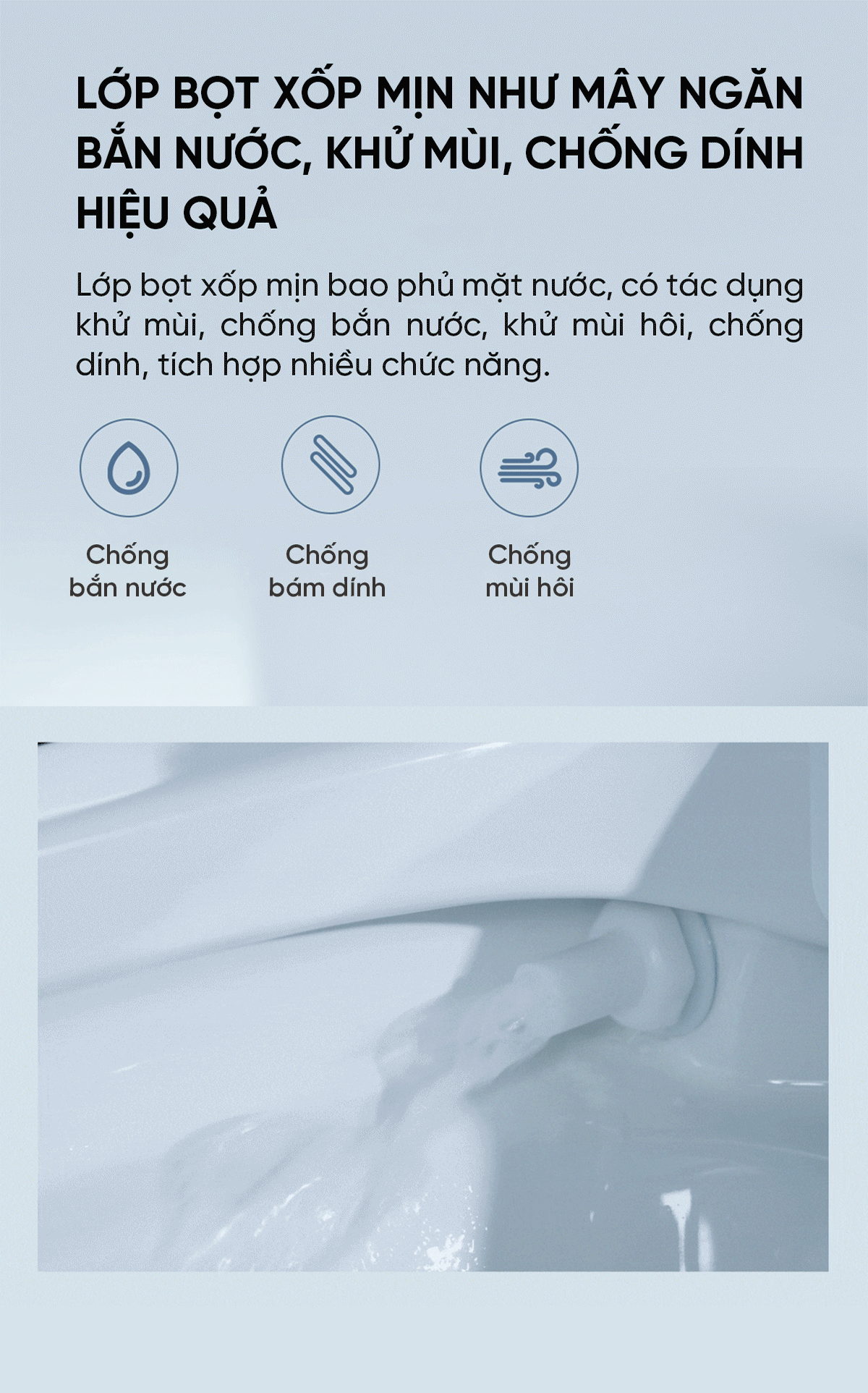 Bồn cầu thông minh Viomi Little Whale 2 Pro Khử trùng tia UV