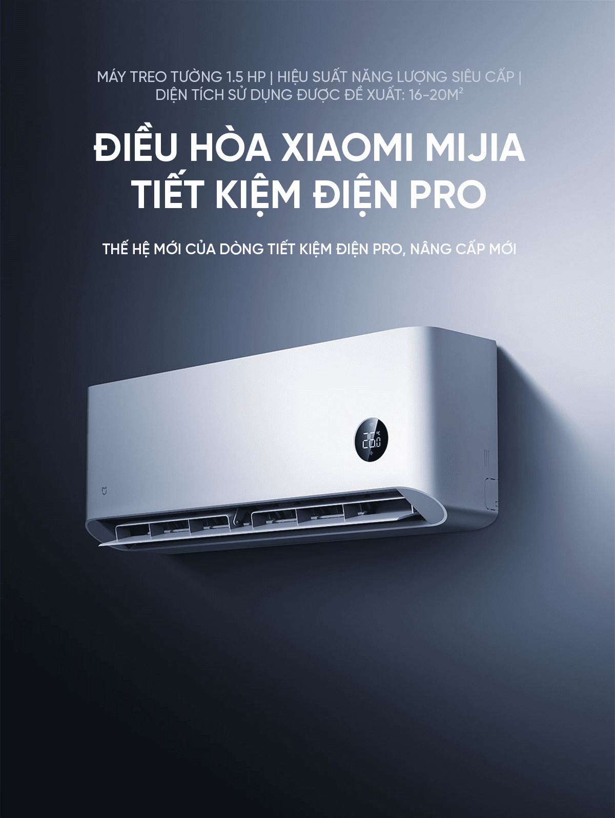 Điều hòa Xiaomi Mijia 2 chiều V1A1 Pro 12.000BTU (1.5HP)